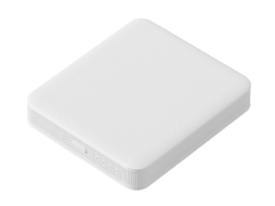 Внешний аккумулятор Brick 5 с быстрой зарядкой PD, 5000 мАч, белый , размер 5000 mAh