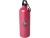 Одностенная бутылка для воды с карабином Oregon, изготовленная из нержавеющей стали, сертифицированной по стандарту RCS, объемом 750 мл - Фуксия , размер 750 мл