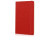 Записная книжка Moleskine Classic Soft (в линейку), Large (13х21см), красный , размер A5