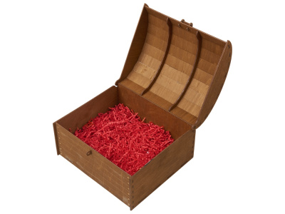 Подарочный набор: кукла фарфоровая, крем-мед, красный