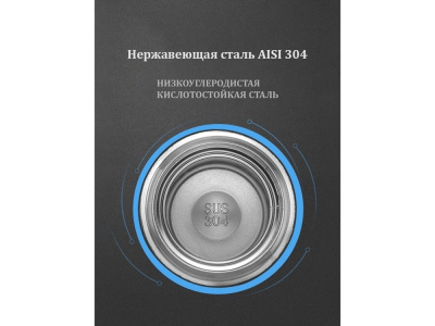 Термос с индикатором температуры LEMARK (Чёрный)