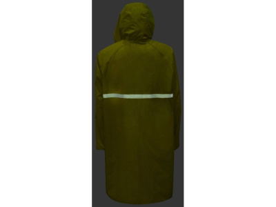 Длинный дождевик Lanai  из полиэстера со светоотражающей тесьмой, желтый , размер XL-2XL