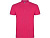 Рубашка поло Star мужская, фуксия , размер L