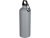 Одностенная бутылка для воды с карабином Oregon/Орегон, изготовленная из нержавеющей стали, сертифицированной по стандарту RCS, объемом 750 мл, серый