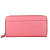 Кошелёк Cross Colors Flamingo, кожа наппа, фактурная, цвет розовый