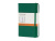 Записная книжка Moleskine Classic (в линейку) в твердой обложке, Pocket (9x14см), зеленый , размер A6