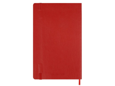 Записная книжка Moleskine Classic Soft (в линейку), Large (13х21см), красный , размер A5