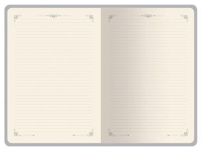 Ежедневник недатированный А4 Royal, красный с бронзовым срезом , размер A4