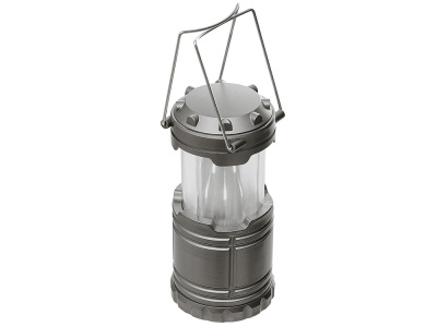 Туристический фонарь с эффектом пламени Beacon, серый