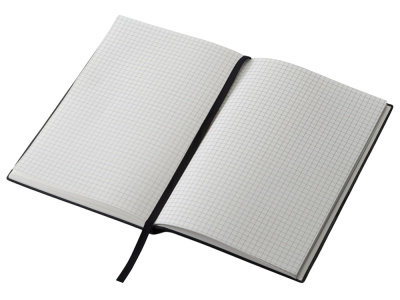 Набор блокнот в гибкой обложке А5 и металлическая шариковая ручка Nabokov, черный