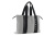 Сумка-шопер женская BUGATTI АМБРА | AMBRA, серо-черный цвет, хлопок/полиэстер, 45х10х34 см
