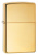 Зажигалка ZIPPO Classic с покрытием High Polish Brass, латунь/сталь, золотистая, 38x13x57 мм