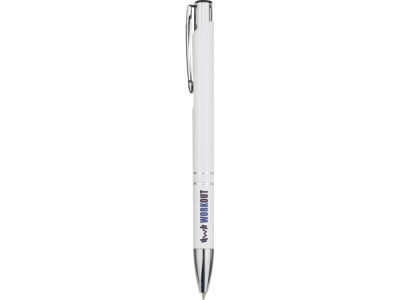 Шариковая ручка Moneta из переработанного алюминия - Белый