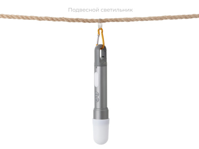 Фонарь аккумуляторный с регулируемым фокусом Vortez, 9 режимов, 650 Лм