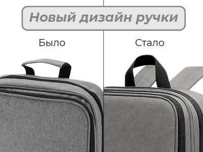 Рюкзак Denim, серый