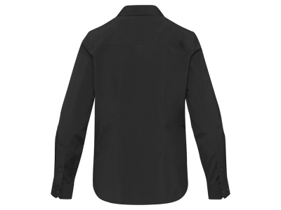 Carnelian женская рубашка из поплина - сплошной черный , размер XS