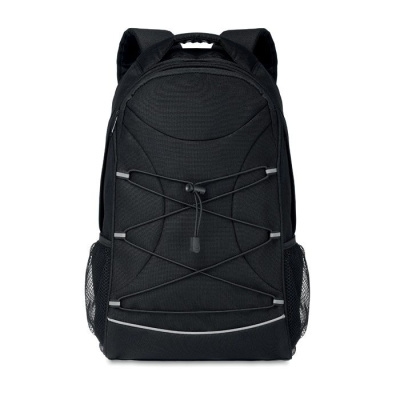 Рюкзак 600D из RPET черный