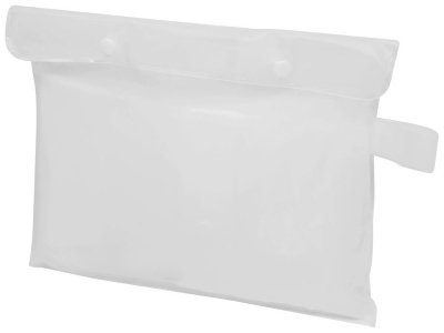 Дождевик Hawaii c чехлом унисекс, бесцветный полупрозрачный , размер XL-2XL