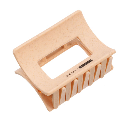 Заколка-краб для волос DEWAL BEAUTY, с ароматом персика