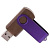 Флешка TWIST WOOD COLOR Темное дерево с фиолетовым 4014.32.11.16ГБ