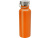 Бутылка для воды Thor из нержавеющей стали, сертифицированной по стандарту RCS, оранжевый