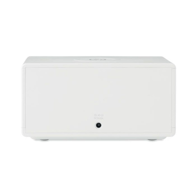 Часы с беспроводной зарядкой белый