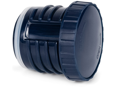 Термос Relaxika 101 (0,35 литра), темно-синий (без лого) , размер 350