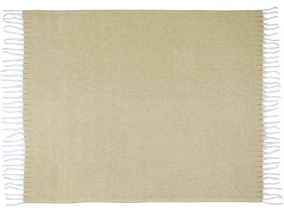 Долли плед из переработанного материала GRS, бежевый