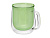 Цветная кружка Ubud с двойными стенками, зеленый