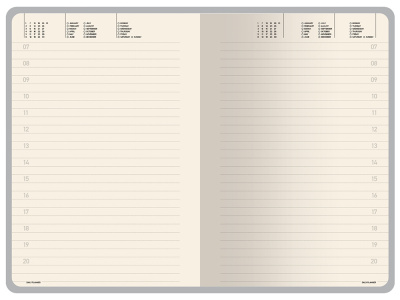 Ежедневник А5 Megapolis Color New soft-touch, черный , размер А5