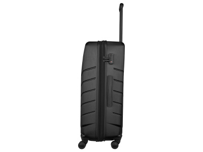 Чемодан WENGER Pegasus, черный, поликарбонат+АБС-пластик, большой, 52х76х30 см, 99 л. , размер L
