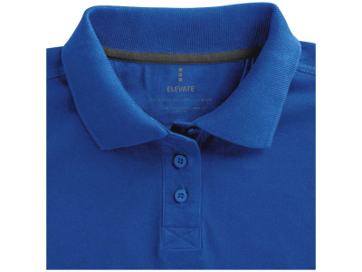 Calgary женская футболка-поло с коротким рукавом, синий , размер XS