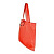 Сумка для покупок "Conel", красный, 38х41 см, полиэстер 190Т