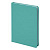 Ежедневник недатированный Anderson, А5,  бирюзовый, белый блок