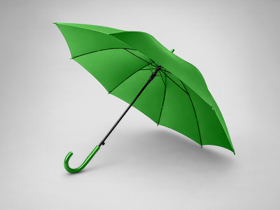 Зонт-трость Яркость, зеленое яблоко