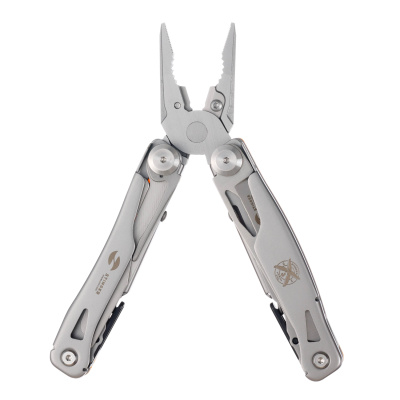 Мультитул Stinger, 106 мм, 15 функций, сталь/АБС-пластик, оранжевый, в комплекте нейлоновый чехол