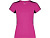 Футболка Suzuka женская, яркая фуксия /черный , размер 2XL