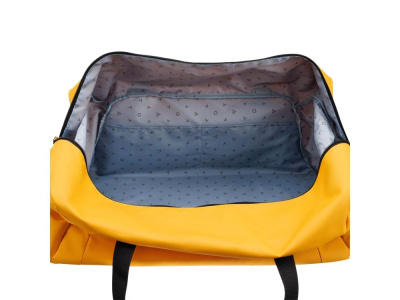 Сумка дорожная TORBER РИТМ, желтая, полиэстер 900D с PU покрытием, 65 х 37 х 34 см