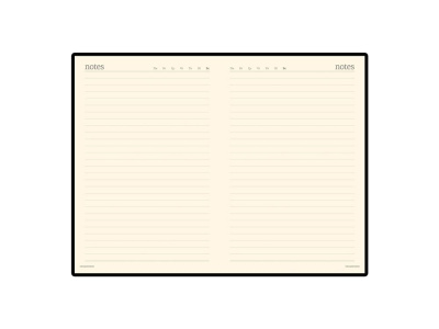 Ежедневник недатированный А5 Megapolis, красный , размер A5