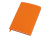Подарочный набор c блокнотом С2, ручкой и повербанком 5000 mAh, оранжевый , размер твердая обложка