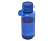 Спортивная бутылка Ryder из переработанного ПЭТ-пластика объемом 900 мл с многофункциональной крышкой, сертифицированная RCS - Ярко-синий