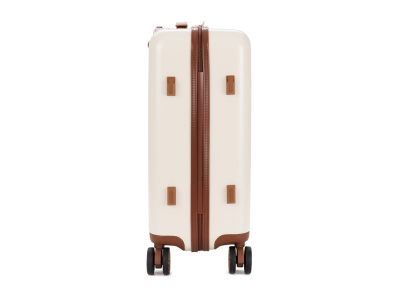 Чемодан для ручной клади BUGATTI АМЕЛИЯ | AMELIA, бежевый, поликарбонат / АБС-пластик, 32х22х53 см, 30 л , размер S