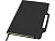 Nexus блокнот формата А5 в твердой обложке с ручкой и карандашом - сплошной черный