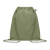 Рюкзак на шнурках зеленый