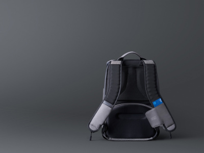 Антикражный рюкзак SnapPack для ноутбука 16, серый