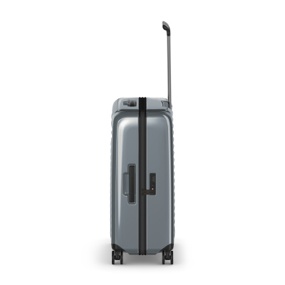 Чемодан VICTORINOX Airox, серебристый, 100% поликарбонат Makrolon, 46x29x69 см, 74 л