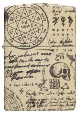 Зажигалка ZIPPO Alchemy Design с покрытием 540 Matte, латунь/сталь, бежевая, матовая, 38x13x57 мм