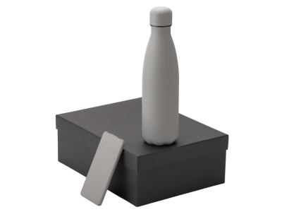 Подарочный набор с термобутылкой и повербанком С1, 5000 mAh, серый , размер 5000 mAh