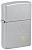 Зажигалка ZIPPO Spider Design с покрытием High Polish Chrome, латунь/сталь, серебристая, 38x13x57 мм