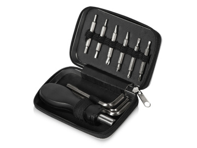 Набор отверток 10-в-1, серебристый (Р)